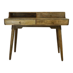 Solid Wood Desk with Drawers
