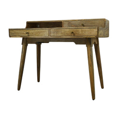 Solid Wood Desk with Drawers