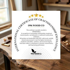 Custom Walnut Dining Table: Handcrafted Solid Wood Kitchen Furniture